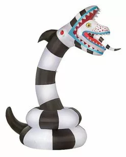 8.9 Ft Sandworm Inflatable Decoration - Beetlejuice -Cosplay Shop 07641798 f